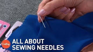 Sewing machine needle sizes amp types  Sewing for Beginners with Wendy Gardiner [upl. by Einaffit120]