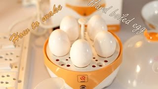 How To Use Egg BoilerEgg Cooker to make hard boiled eggs [upl. by Dumah]