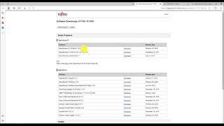 How to download fujitsu drivers [upl. by Kira]