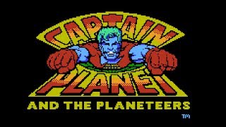 Captain Planet and the Planeteers  NES Gameplay [upl. by Neelyad]