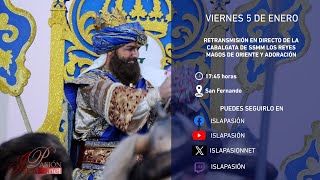 DIRECTO  Cabalgata de SSMM los Reyes Magos de Oriente  San Fernando  2024 [upl. by Yllib155]