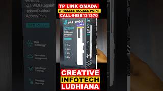 Tp link omada ac 1200 Eap225 Outdoor access point short video Creative Infotech Ludhiana 9988131370 [upl. by Ethyl]