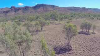 Australia Outback  DJI f550 Multicopter Drone Aerial Video Footage GoPro [upl. by Enetsuj]