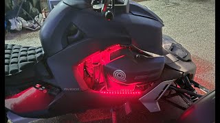 Cheapest flowing LED lights for your CanAm Ryker Knight Rider style [upl. by Ashford]