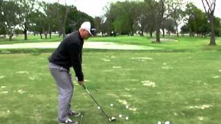 Golf Swing  Hitting Solid Iron Shots and Compressing the Golf Ball [upl. by Yurt]