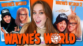 Watching Both WAYNES WORLD Movies for the First Time [upl. by Mord]