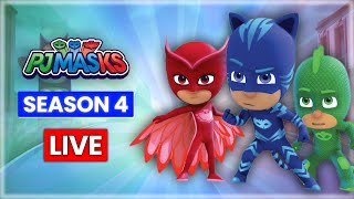 🔴 PJ Masks Official 🌟 The ULTIMATE Season 4 Marathon 🚀 [upl. by Erlewine]