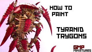 How To Paint Tyranid Trygons [upl. by Lunneta]