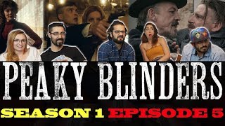 Peaky Blinders  Season 1 Episode 5  Group Reaction [upl. by Hannaoj]