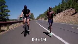 Edward Cheserek Workout Week Day Five [upl. by Yelnet]