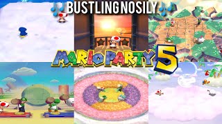 Mario Party 5 quotBustling Noisilyquot minigames [upl. by Funk]