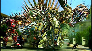 Transformers Age of Extinction 2014  A Long Way Down Scene  Movieclips [upl. by Naget]