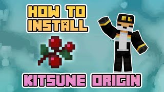 How to get the KITSUNE ORIGIN  Minecraft Java1165 Origin MOD Fundy from Origin SMP [upl. by Hairas856]