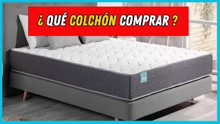 🛏️ los 4 mejores COLCHONES para un sueño reparadorQué COLCHÓN comprar [upl. by Osnohpla239]