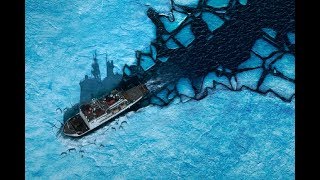 Ice Breaker Ship Vs Massive Ice  Classic Documentary [upl. by Ziza836]