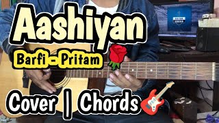 Aashiyan  Barfi  Guitar Cover Lesson  Chords  Strumming  Pritam Shreya Nikhil Paul song video [upl. by Esyla898]