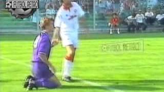 Fiorentina 7 vs Ancona 1 Serie A 199293 Batistuta vs Ruggeri FUTBOL RETRO TV [upl. by Oknuj307]