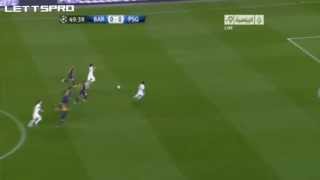 Javier Pastore Goal  Barcelona 0 1 PSG 10042013 Champions League 2013  HD [upl. by Ynnavoeg]