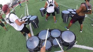 Blue Devils 2017 SnareQuad Cam  Miles Kenobbie [upl. by Long234]