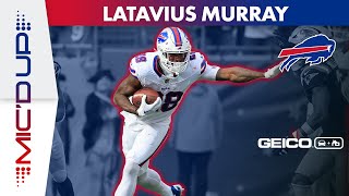 Running Back Latavius Murray Micd Up  Buffalo Bills [upl. by Annohsed363]