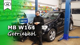 MB ML W164 Getriebeöl wechseln  Change MB ML W164 transmission oil  VitjaWolf  Tutorial  HD [upl. by Ahsikan]