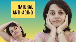 anti aging face Anti aging benefits of face yoga for a defined jawline and double chin reduction [upl. by Olsewski]