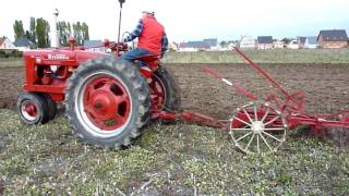 Farmall M plowing [upl. by Aihsoem]