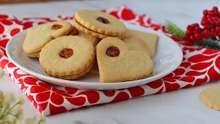 French Sable Cookies  Sable Breton French butter cookies [upl. by Ytiak980]