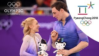 Savchenko and Massot discuss Pairs Figure Skating gold medal  Winter Olympics 2018  PyeongChang [upl. by Noram508]