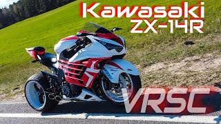 KAWASAKI ZX14 VRSC UPGRADE 2020  KAWASAKI ZZR 1400 custom [upl. by Ellocin]