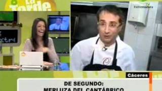 Cocinero desquiciado en Canal Extremadura TV [upl. by Wahkuna]