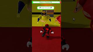 DEADPOOL escape WOLVERINE PRISON RUN roblox shorts [upl. by Erot244]