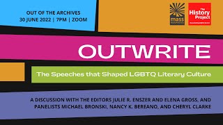 OutWrite The Speeches that Shaped LGBTQ Literary Culture [upl. by Jegger]