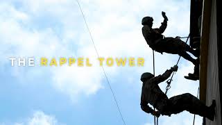 The Rappel Tower at Basic Training [upl. by Ellinnet]