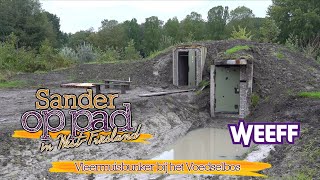 Vleermuisbunker bij het Streekbos uniek in WestFriesland  Sander Op Pad in WestFriesland [upl. by Selinda]