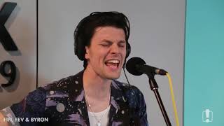 James Bay  Let It Go Live at FOX hit 1019 [upl. by Aihtnic699]