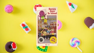 Barney Goes to School 1992 VHS [upl. by Estrella578]