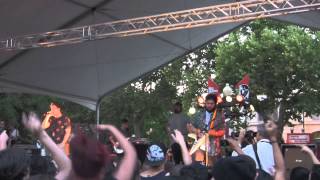 Dance Gavin Dance  Me and Zoloft Get Along Just Fine LIVE  Concerts in the Park  June 6 2014 [upl. by Asiret]