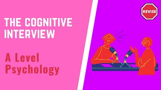 A Level Psychology  The Cognitive Interview [upl. by Banebrudge488]