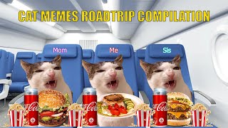 CAT MEMES Roadtrip Compilation [upl. by Sidonnie381]