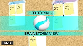 Tutorial Brainstorm View  iMindMap 10 [upl. by Farkas]