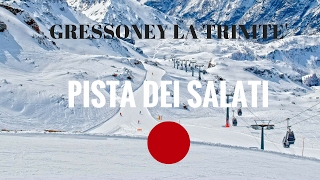 Gressoney la Trinitè pista dei Salati G7 [upl. by Ordisi]