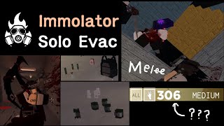 Decaying Winter  Immolator Evacuation Solo Win [upl. by Eldin]