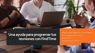 Una ayuda para programar tus reuniones con FindTime [upl. by Elimac]