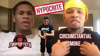 DEVIN HANEY CONFRONTS GERVONTA DAVIS FOR RUNNING FROM HIM [upl. by Ahsimal]