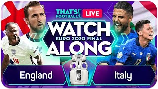 ENGLAND vs ITALY LIVE EURO 202O Final Watchalong Mark GOLDBRIDGE LIVE [upl. by Anekahs499]