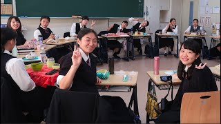 Une journée dans un lycée pour filles au Japon [upl. by Brennan]