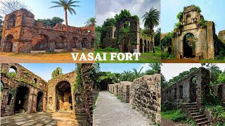 Vasai Fort Details 🏰  Vasai Fort History in Hindi  Vasai Fort Information  वसई किल्ला [upl. by Nahtam537]