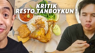 KRITIK RESTO TANBOYKUN   SUARA KONSUMEN UNTUK TEMPONG PNS [upl. by Atse]