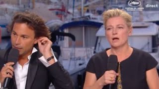 Bertrand Chameroy va trop loin en plein direct dans C à vous AnneElisabeth Lemoine quitte la table [upl. by Nalor]